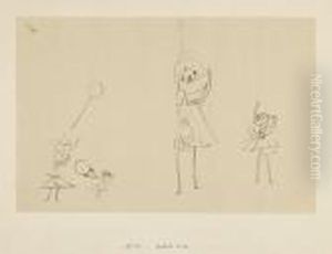 Spielende Kinder by Paul Klee
