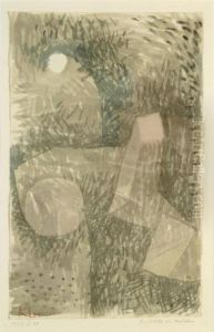 Fundstelle Im Mondschein (site By Moonlight) by Paul Klee