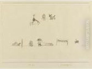 Bilderbogen (printed Sheet With Pictures) by Paul Klee