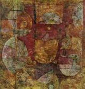Ein Magier Experimentierend. 1939, 555 (cc15). (magician Experimenting) by Paul Klee
