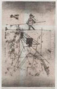 Seiltanzer (k. 95/iv/b) by Paul Klee