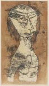 Die Heilige Vom Innern Licht (k 81) by Paul Klee