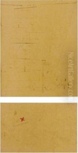 Die Zeichnung Mit Dem X Fehler; Die Zeichnung by Paul Klee