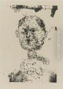 Kopf (bartiger Mann) (k. 98 B/b) by Paul Klee