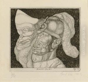 Komiker (kornfeld 10) by Paul Klee