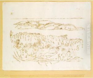 Tagebuch Port Cros: Blick Von La
 Vigie Nach Levant (port Cros Diary: View From La Vigie Towards Levant)
