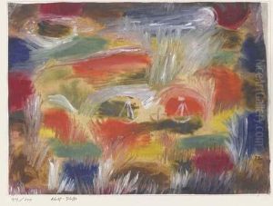 Schilf-schiffe. 1919. (reed -boats) by Paul Klee