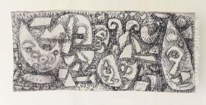 Metamorphose Der Fragmente by Paul Klee
