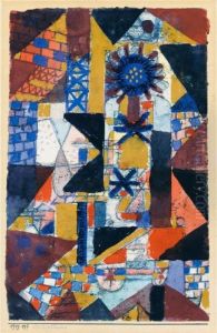 Dacherblume (rooftop Flower) by Paul Klee