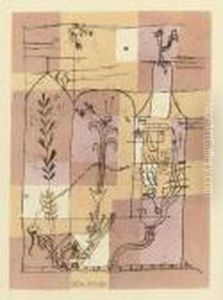 Hoffmanneske Szene (k. 82) by Paul Klee
