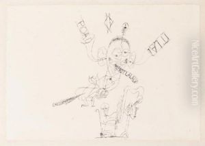 Der Fagottist (the Bassoonist) by Paul Klee