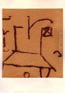 Drapeau Sur Le Toit by Paul Klee