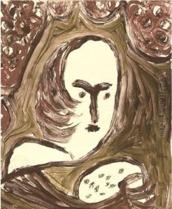 In Der Opernloge (in The Opera House) by Paul Klee