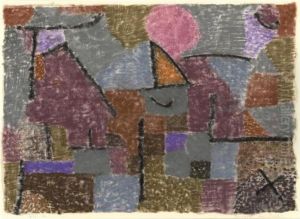 Scenerie Bei Pasch (scenery Near Pasch) by Paul Klee