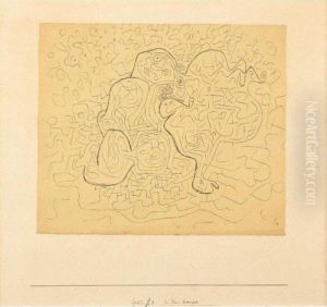In Der Hecke (in The Hedge) by Paul Klee