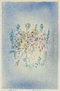 Hauser Am Park (houses In The Park) by Paul Klee