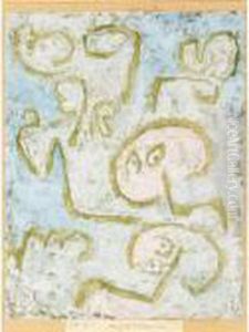 Auferstehende (rising From The Dead) by Paul Klee