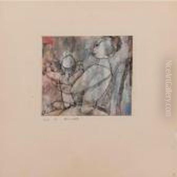 Mutter U. Kind (mother And Child) - view 1