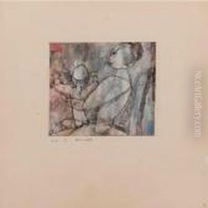 Mutter U. Kind (mother And Child) by Paul Klee