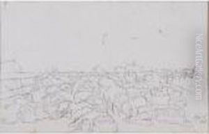 Schafe In D. Hurde! (sheep In The Pen!) by Paul Klee