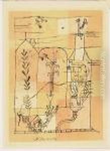 Hoffmanneske Szene<</b> by Paul Klee