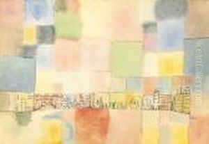 Neuer Stadtteil In M by Paul Klee