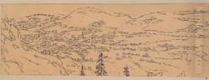 Interlaken Von Oben (interlaken As Seen From Above) by Paul Klee