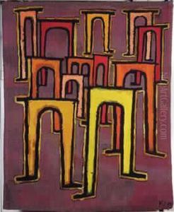 1974 La Revolution Du Viaduc by Paul Klee