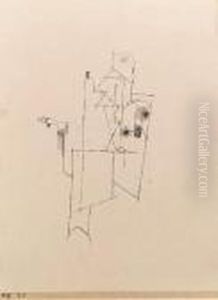 Gebude Des Friedens (symbol) by Paul Klee