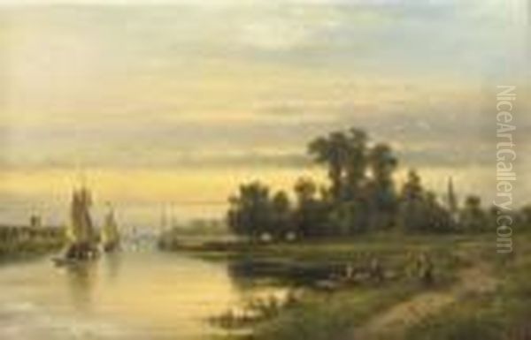 Sailing By Sunset - view 1