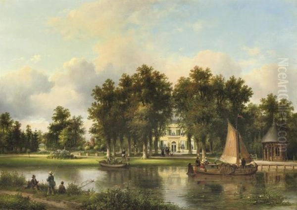 Huize Eemwijk Te Voorburg: A Summer's Afternoon - view 1
