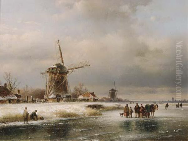 A Frozen Winter Landscape - view 1