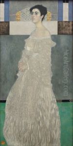 Portrait Of Baroness Wittgenstein by Gustav Klimt