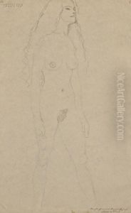 Portrait Of A Walking Female Nude