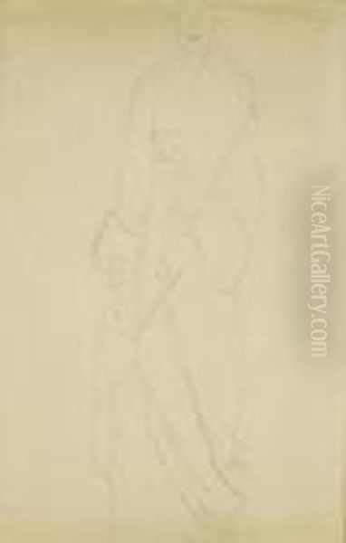 Study For The Portrait Of Adele Bloch-bauer Ii - view 1
