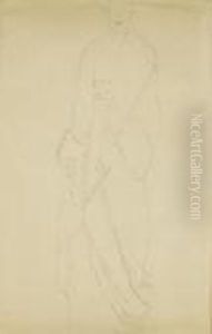 Study For The Portrait Of Adele Bloch-bauer Ii