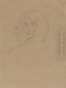 Portrat (portrait) by Gustav Klimt