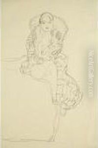 Portrait Of Friederike Maria Von Beer-monti by Gustav Klimt