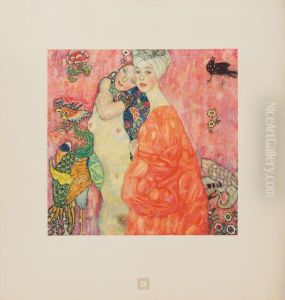 "le Amiche" by Gustav Klimt