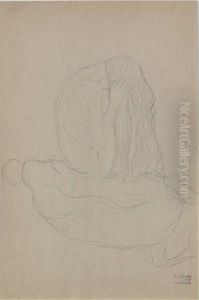 Sitzende Frau Im Profil (sitting Woman In Profile)