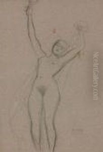 Studie Fur Fakultatsbild Medizin by Gustav Klimt