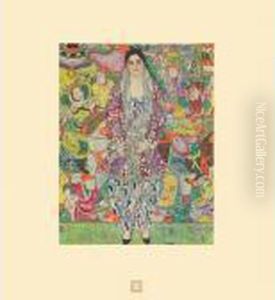 Portrait Of Marie Beer by Gustav Klimt