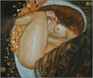 Danae by Gustav Klimt