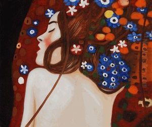Sea Serpents Iv by Gustav Klimt