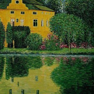 Schloss Kammer On Attersee by Gustav Klimt