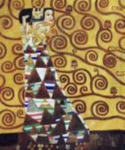 Expectation by Gustav Klimt