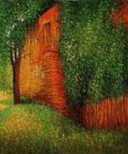 Farmhouse At Kammer by Gustav Klimt