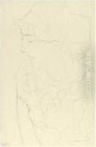 Weibliches Brustbild Im Profil Or Frau Mit Bluse by Gustav Klimt