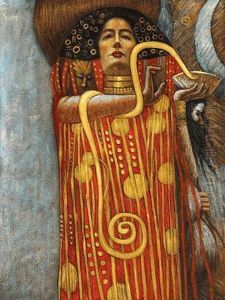 Hygeia (detail From Medicine)