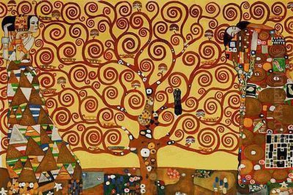 The Tree Of Life, Stoclet Frieze - view 1